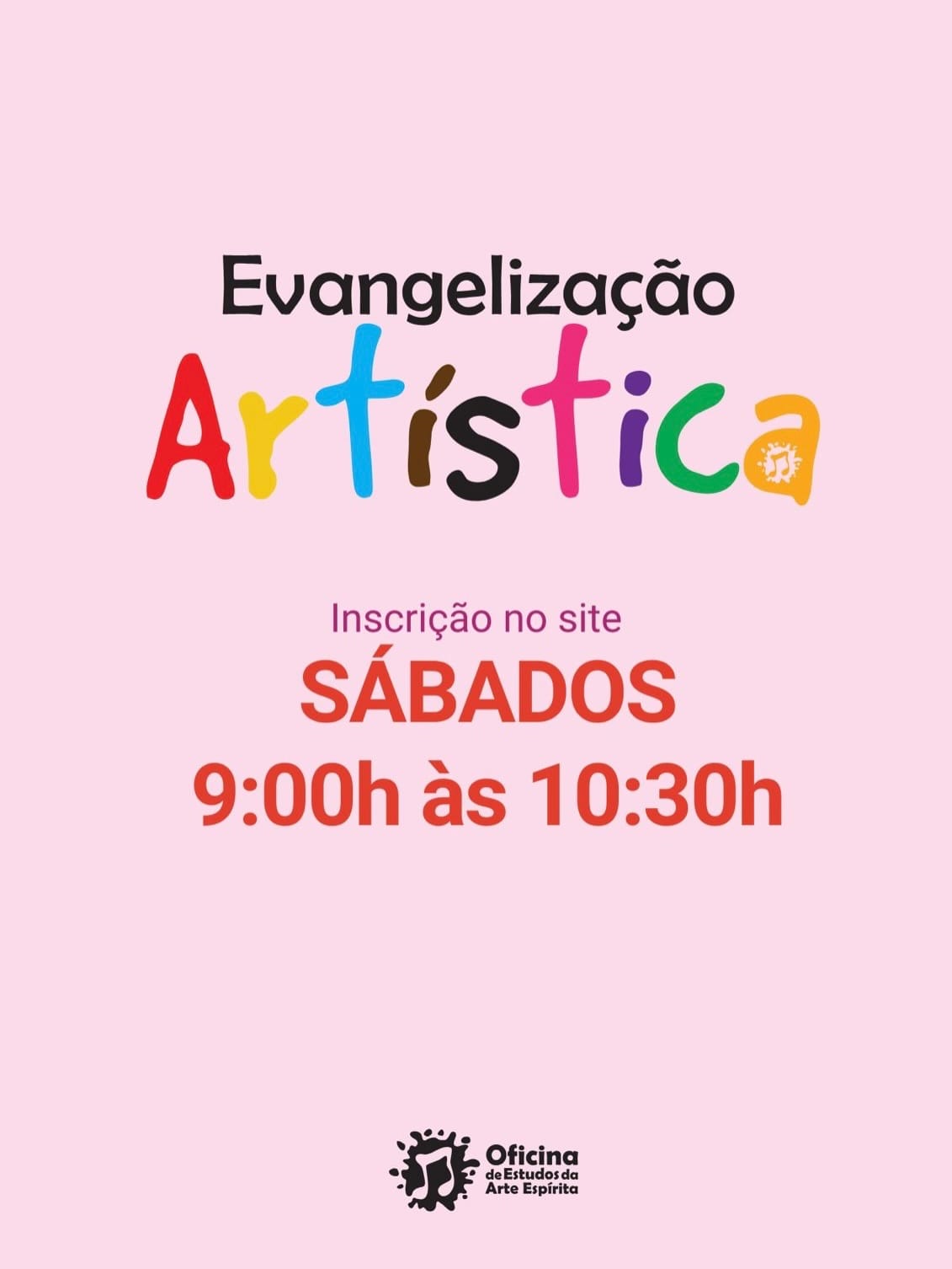Evangelização Artísitica infantil
